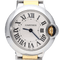 Cartier Ballon Bleu - Montre 28 mm en or jaune et acier 58 Facettes MT47638