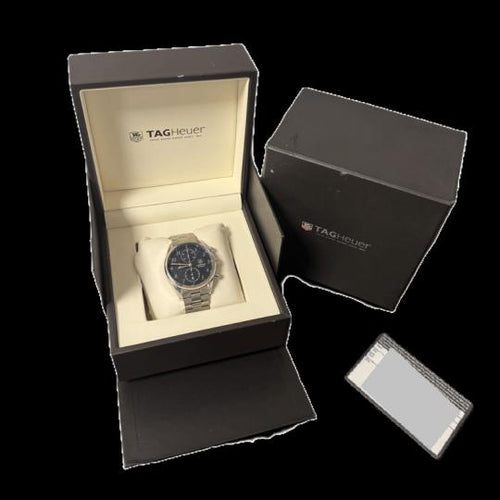 TAG Heuer Carrera - Montre Calibre 16 Chronograph en acier 58 Facettes MT47416
