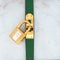 Montre Hermès Kelly - Montre en acier plaqué or, cadran ivoire 58 Facettes 563