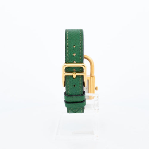 Montre Hermès Kelly - Montre en acier plaqué or, cadran ivoire 58 Facettes 563