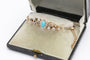 Bracelet ancien - Or 14 carats, diamants et turquoise 58 Facettes 13495