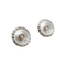 Knoflíčky do límce Art Deco ze 18k zlata, Platina, perleti a diamantu 