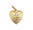 Augis - Pendentif médaille d'amour en or 18k et rubis 58 Facettes A07631