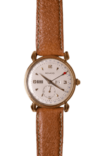 Movado - Trippelkalenderklokke 4820 i gult gull 