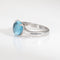 Bague 49 Bvlgari Mediterranean Eden - Bague en or blanc 18 ct avec topaze bleue 58 Facettes G13917