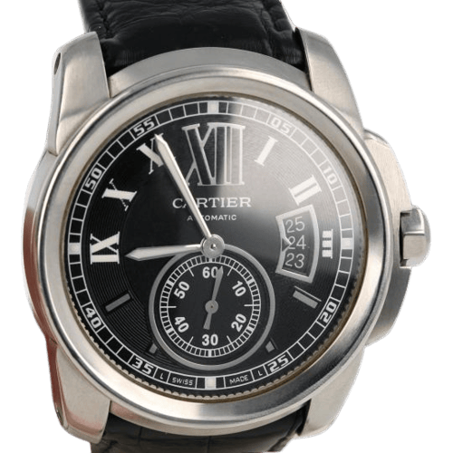 Montre Cartier Calibre de Cartier - Montre en acier 58 Facettes MT47608