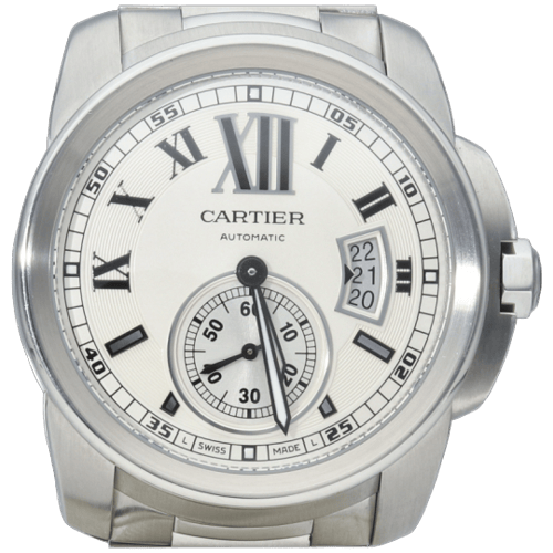 Montre Cartier Calibre - Montre en acier 58 Facettes MT47663