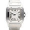 Montre Cartier Santos Galbée - Montre en acier 58 Facettes MT47643