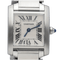 Montre Cartier Tank Française - Montre en acier 58 Facettes MT47644