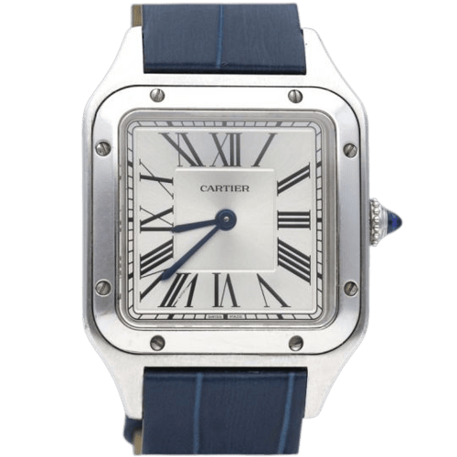 Montre Cartier Santos Dumont - Montre en acier 58 Facettes MT47615