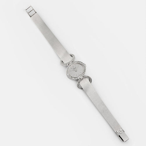 Chopard - Montre vintage en or blanc et diamants 58 Facettes 260