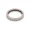 53 Art déco - Bague d'éternité en platine et diamants 58 Facettes RI-1066