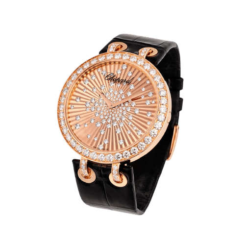 Chopard Xtravaganza - Montre en or rose et diamants 58 Facettes 326