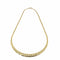 Collier Collier maille haricot en or jaune 18 carats 58 Facettes Collier maille haricot en or 18 carats