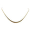 Collier Collier maille haricot en or jaune 18 carats 58 Facettes Collier maille haricot en or 18 carats