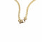 Collier Collier maille haricot en or jaune 18 carats 58 Facettes Collier maille haricot en or 18 carats