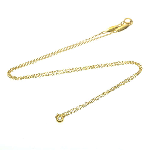 Collier Tiffany & Co. Elsa Peretti - Collier en or rose et diamant 58 Facettes fb05dpaqsi