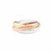 55 Cartier Trinity Classique - Bague trois anneaux en trois ors 58 Facettes 35843