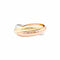 55 Cartier Trinity Classique - Bague trois anneaux en trois ors 58 Facettes 35843