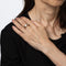 Bague 59 Bague ajourée vintage en or jaune 14 carats et diamants 58 Facettes G14090