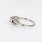 Bague 52 Bague Art déco - Bague en or blanc 14k avec diamant et saphirs 58 Facettes G1105