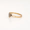 Bague Bague cœur victorienne ancienne en or jaune 18 ct et perles 58 Facettes G14131