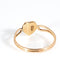 Bague Bague cœur victorienne ancienne en or jaune 18 ct et perles 58 Facettes G14131