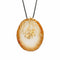 Pendentif Pendentif vintage en agate en or jaune 18 carats 58 Facettes C144