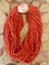 Collier Collier torsadé en or jaune 18 carats et corail 58 Facettes C161