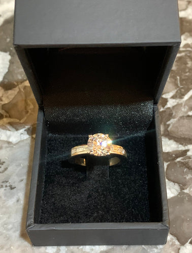Bague 50 Solitaire - Bague diamant en or gris 18 carats 58 Facettes BD178