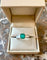 Bague 53 Bague - Émeraude de Colombie 1,35 carat diamants en or gris 18 carats 58 Facettes BEM44