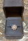 Bague 50 Marguerite - Bague en platine diamants 58 Facettes BD204