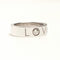 Bague 51 Cartier Love Classique - Bague en or blanc et diamant 58 Facettes