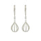 Boucles d'oreilles Boucles d'oreilles Montgolfières - Boucles d'oreilles en or gris 18 carats et diamants 58 Facettes BO132