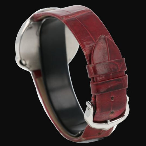 Cartier Ballon Blanc - Montre quartz en acier et diamants 58 Facettes MT47461