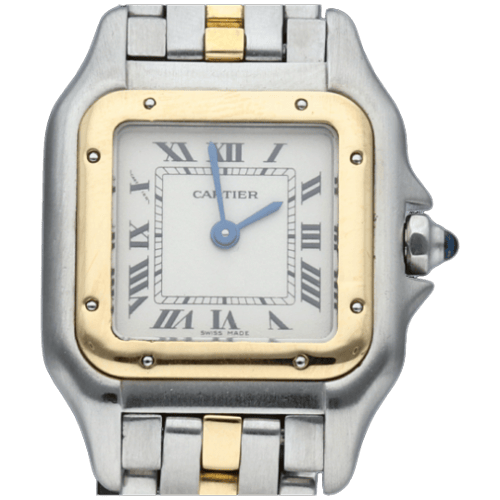 Cartier Panthère - Montre en or jaune et acier