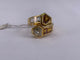 51 Bague Toi et Moi vintage en or jaune, citrine et diamant 58 Facettes BA 763