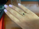 54 Bague vintage en or jaune avec rubis et diamants 58 Facettes BA 97
