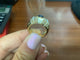 54 Bague baroque en or jaune, nacre, saphir et diamant 58 Facettes BA 921