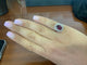 Bague 50 Bague pavée en or blanc avec rubis thaï et diamants 58 Facettes BA 499
