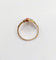 Bague 42 Bague duchesse antique en or rose 18k, pierre rouge et diamants 58 Facettes A07649