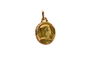 Pendentif Médaille mariale en or jaune 18 carats 58 Facettes 3530