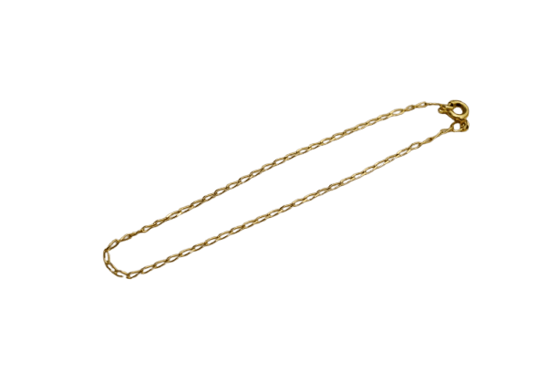 Pulseira Elo cavalo 17 cm em ouro amarelo 