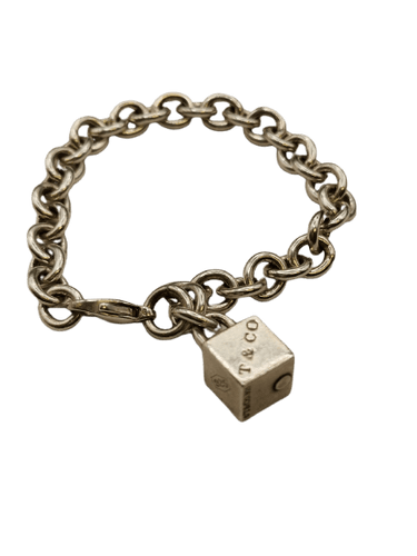 Tiffany & Co. - Pulseira Cube em Prata 925 