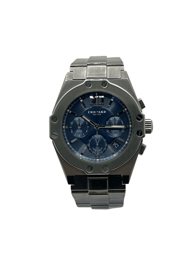 Montre Chopard St. Moritz - Montre chronographe en acier 58 Facettes 2140