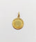 Pendentif Augis - Pendentif médaille d'amour en or 18k, rubis et diamant 58 Facettes A07667
