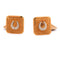 Boutons de manchette Boutons de manchette vintage en or jaune 18 kt 58 Facettes GM3 '(0059)