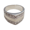 Bague 57 Bague en or blanc 18k et diamants 58 Facettes S312