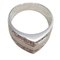 Bague 57 Bague en or blanc 18k et diamants 58 Facettes S312