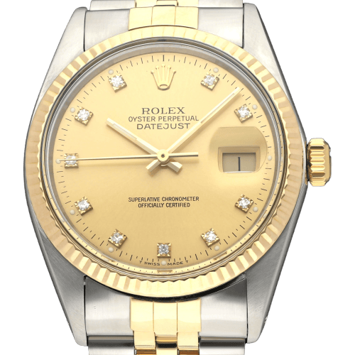 Montre Rolex Datejust - Montre 16013G en or et acier 58 Facettes ROL/DJ1/1501